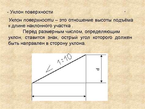 Как определить наклон столбов