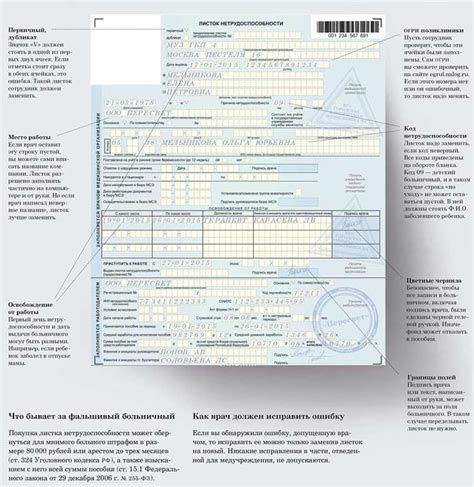 Как правильно заполнить листок нетрудоспособности дубликат?