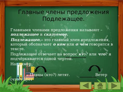 Как правильно объяснять подлежащее в тексте