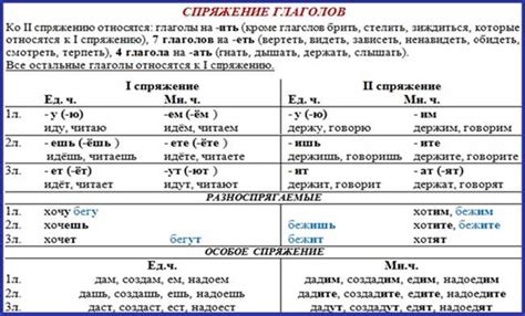 Как правильно проспрягайте глагол: особенности и правила