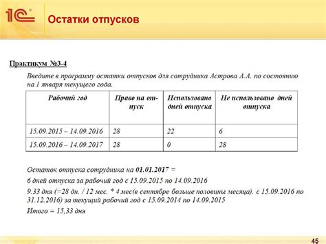 Как происходит выплата фактического отпуска?