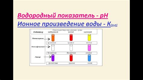 Как проявляется кислая реакция среды?