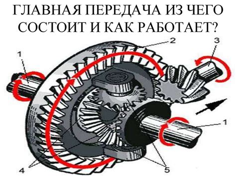 Как работает главная передача?