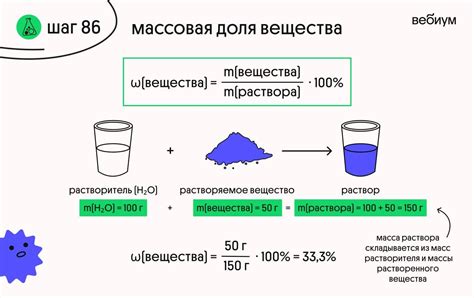 Как рассчитывается масса раствора и какие факторы на нее влияют?