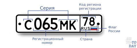 Как расшифровать государственный регистрационный номер транспортного средства?