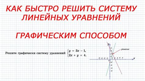 Как решать систему линейных уравнений?