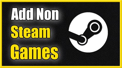 Как установить non steam игры?