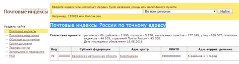 Как четвертая цифра почтового индекса влияет на доставку