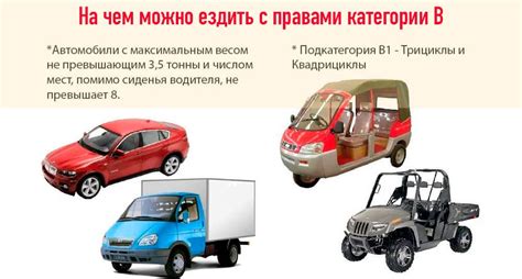 Категория B: права для легковых автомобилей