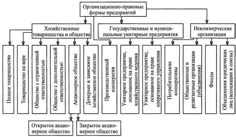 Классификация хозрасчетных организаций