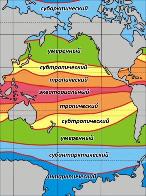 Климатические особенности окраинных и внутренних морей