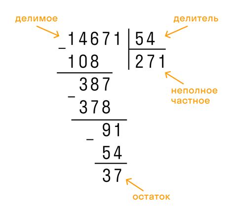 Кнопка "Деление": деление чисел и нахождение частного без проблем