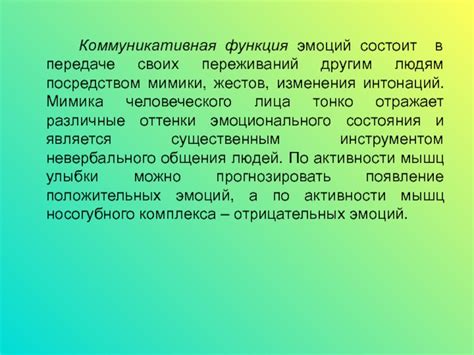 Коммуникативная функция жестов