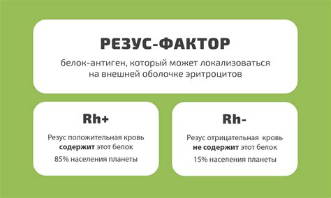 Конфликт резус-факторов: понятие и причины возникновения