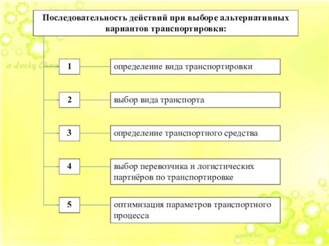 Критерии выбора альтернативных стандартов