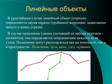 Линейный объект: особенности и примеры