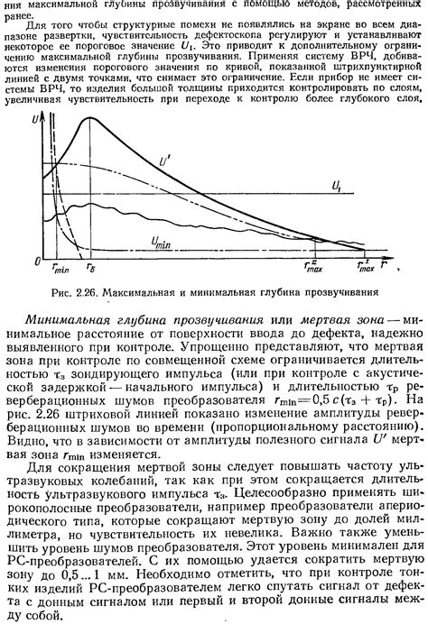 Максимальная глубина хроматографии