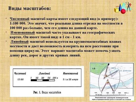 Масштаб в географии и картографии