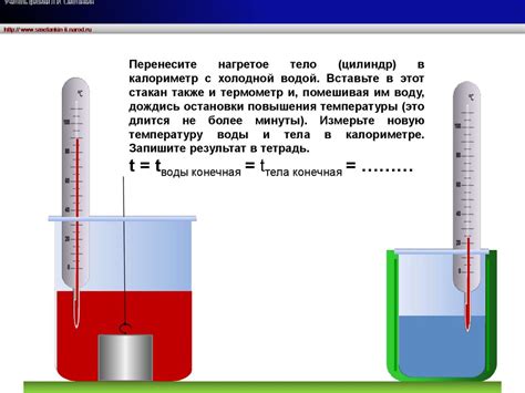 Методы измерения удельной теплоемкости спирта и их применение в научных исследованиях