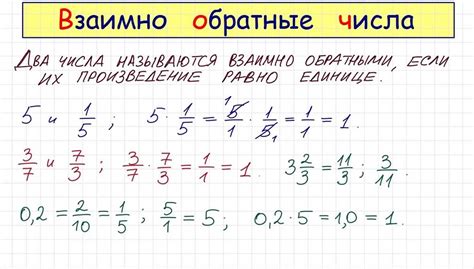 Методы нахождения обратного числа