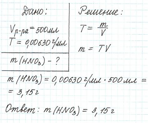 Методы определения титра раствора