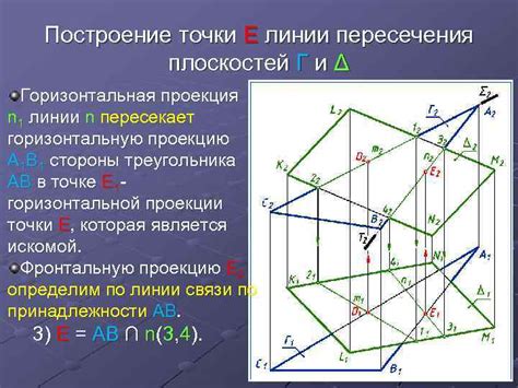 Методы решения задач по нахождению точки пересечения