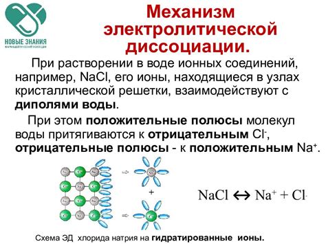 Механизмы диссоциации сильных оснований