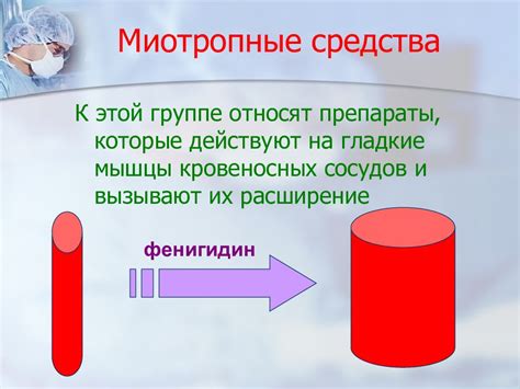 Миотропные средства: что это?