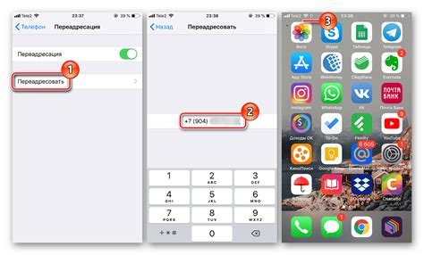Настройка СМС-переадресации на iPhone