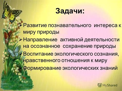 Начало активной деятельности природы