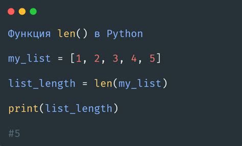 Начало изучения функции len() в Python