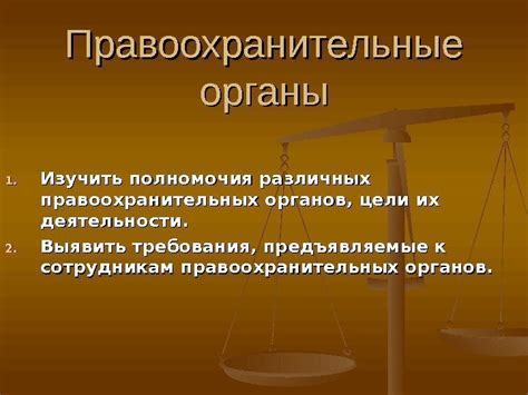 На страже порядка: роль и значение правоохранительных органов