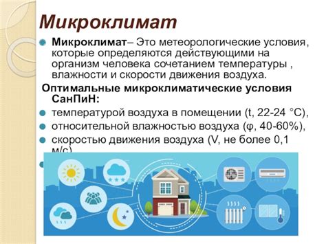 Неблагоприятные макро и микроклиматические условия: что это такое и как справиться