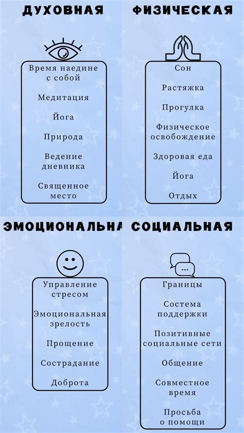 Недостаток заботы о себе: физическое и эмоциональное