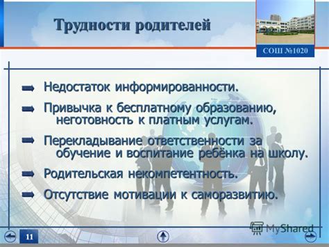 Недостаток информированности