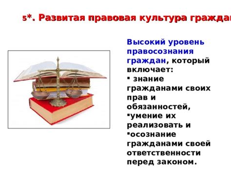 Недостаточное осознание гражданами своих прав и обязанностей