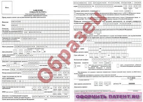 Необходимые документы для получения патента 78 региона