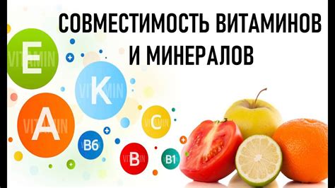 Обеспечение необходимых витаминов и минералов