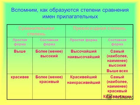 Области применения нарицательных прилагательных