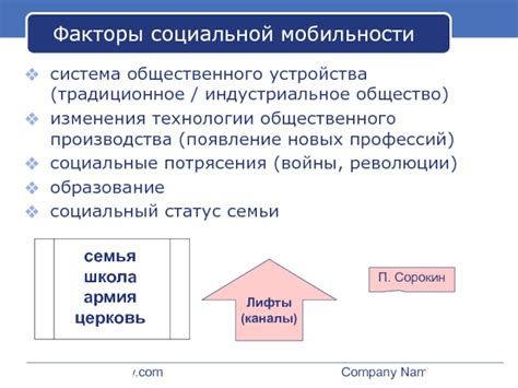 Образование как фактор социальной мобильности