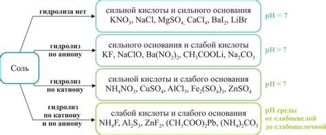 Образование солей и воды – важный результат реакции