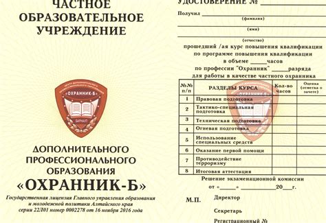 Обучение и сертификация охранников 6 разряда