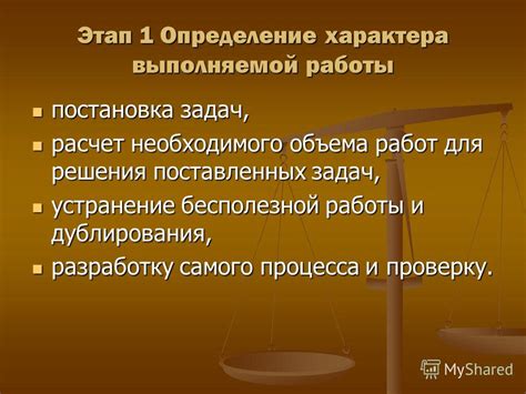 Объем выполняемой работы: определение и важность