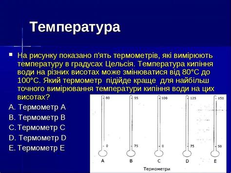 Объяснение температуры по Цельсию