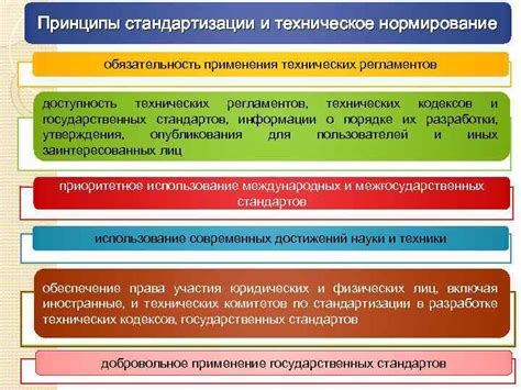 Обязательность и сфера применения