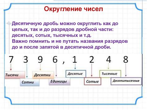 Округление чисел до единиц: как это сделать?