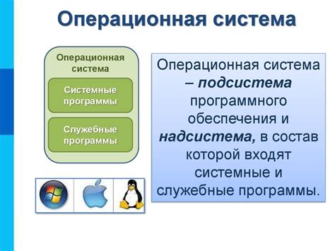 Операционная система и пользовательский интерфейс: