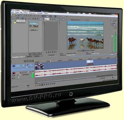Описание программы Sony Vegas Pro