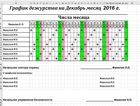 Определение административного графика работы