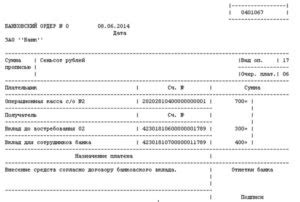 Определение банковского ордера и его сущность